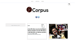 Desktop Screenshot of corpuspolitico.com